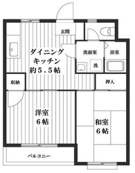 サンヴェール関原の物件間取画像